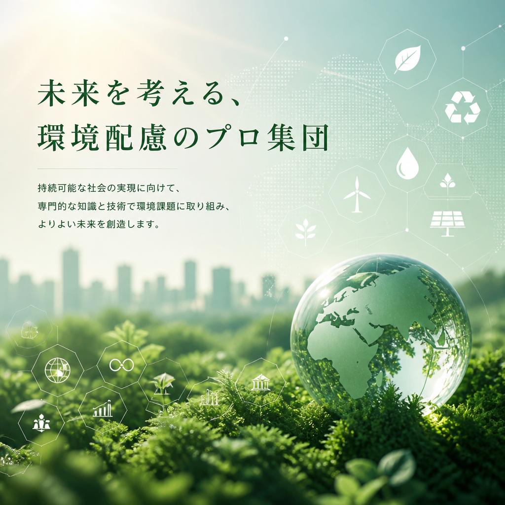 門真市で未来を考える、環境配慮のプロ集団