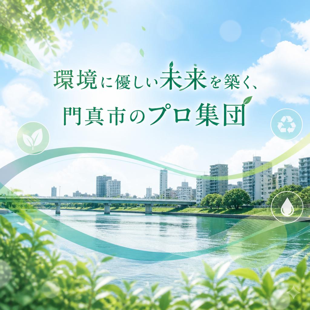門真市のプロ集団、環境に優しい未来を築く