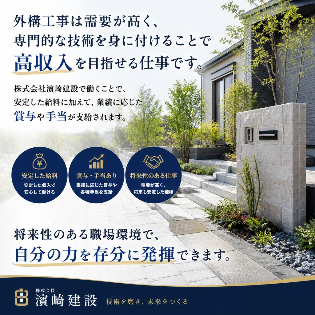 高収入を実現する外構工事の魅力