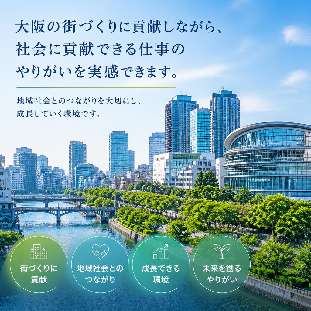 地域に貢献するやりがいある仕事