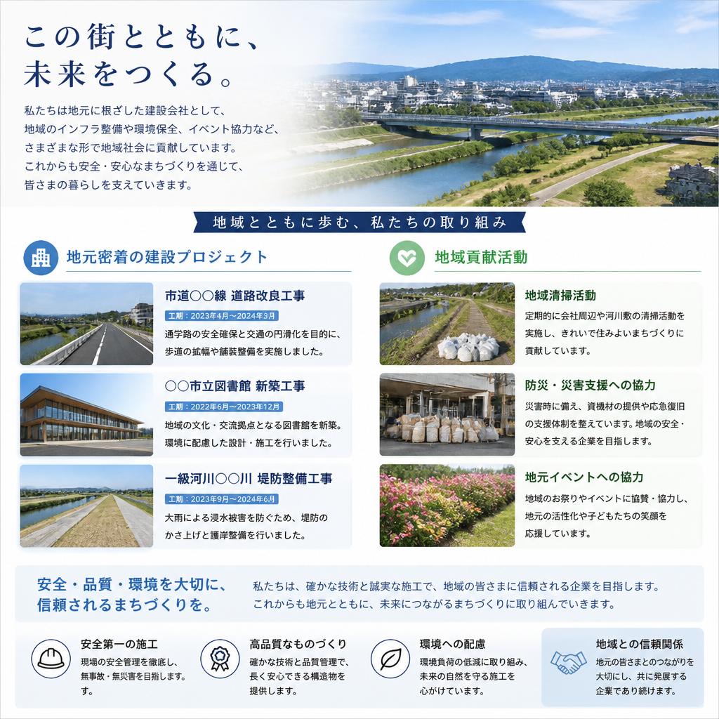 地域に根ざした取組