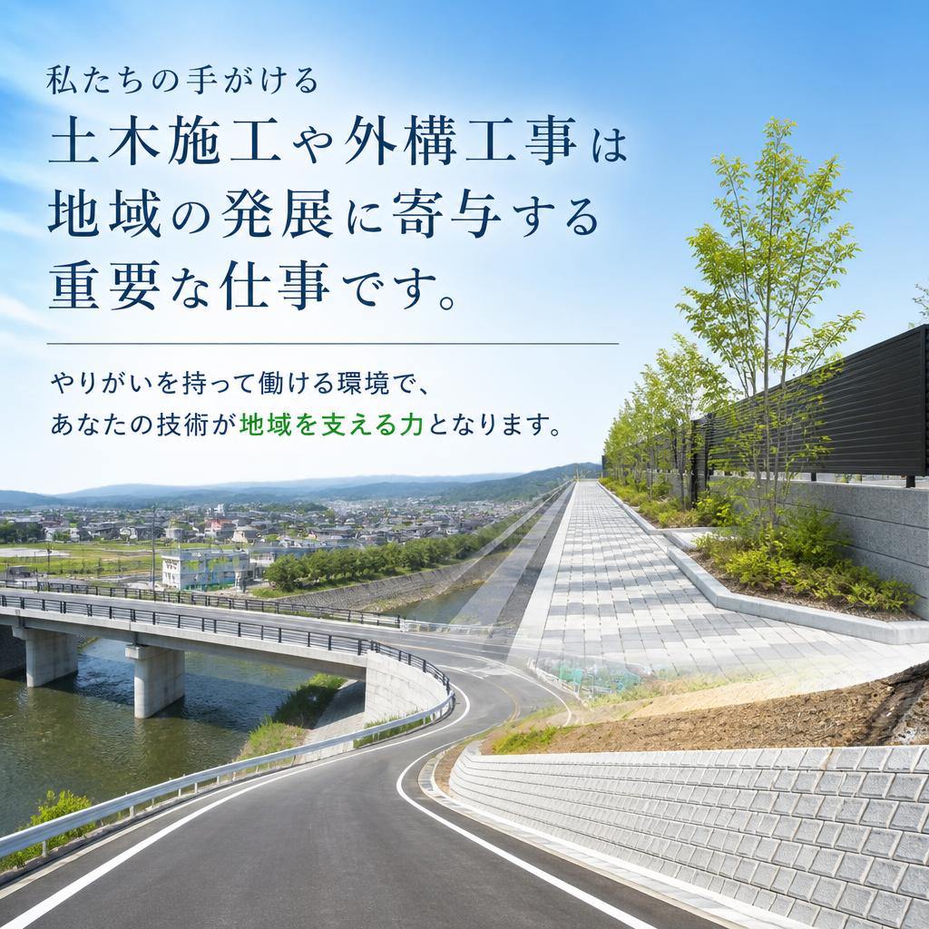 地域社会に貢献する仕事