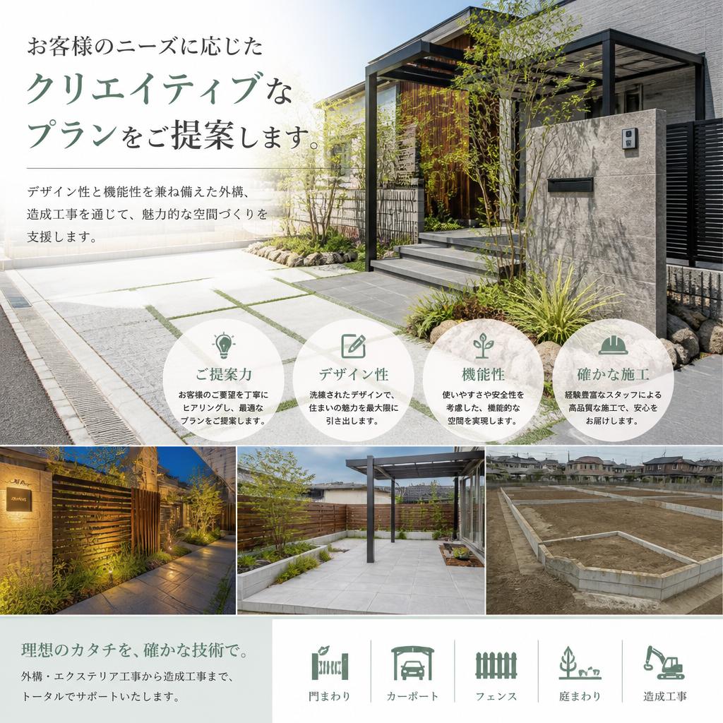 クリエイティブな提案力