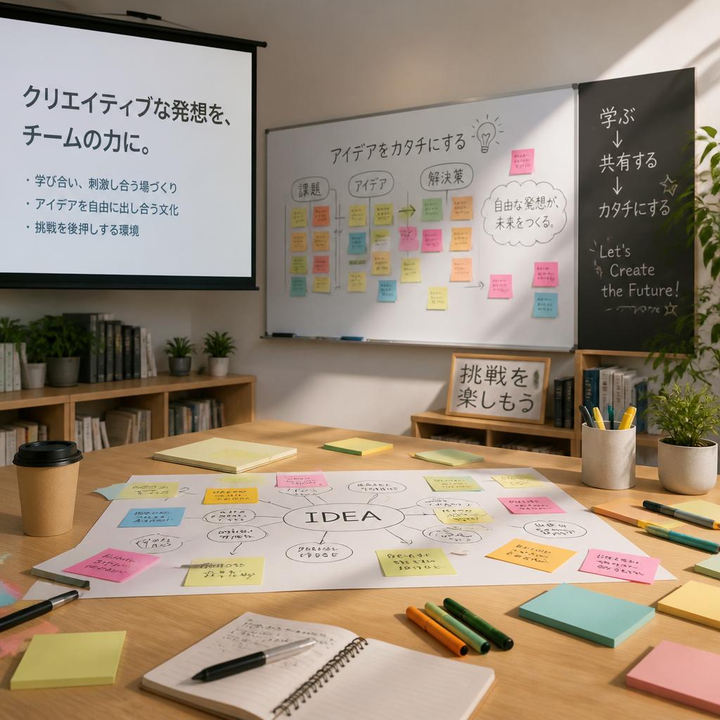 クリエイティブな発想をサポートする制度