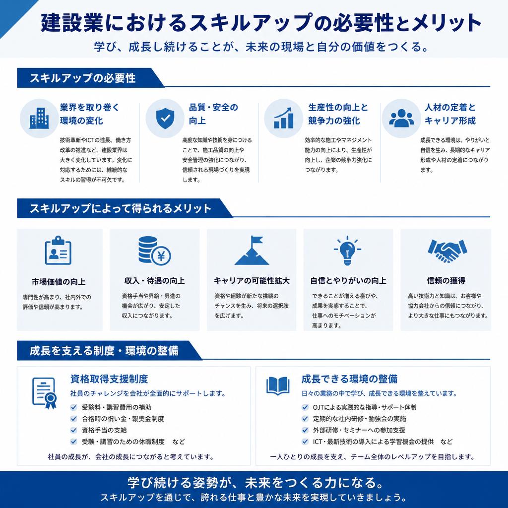 スキルアップの重要性