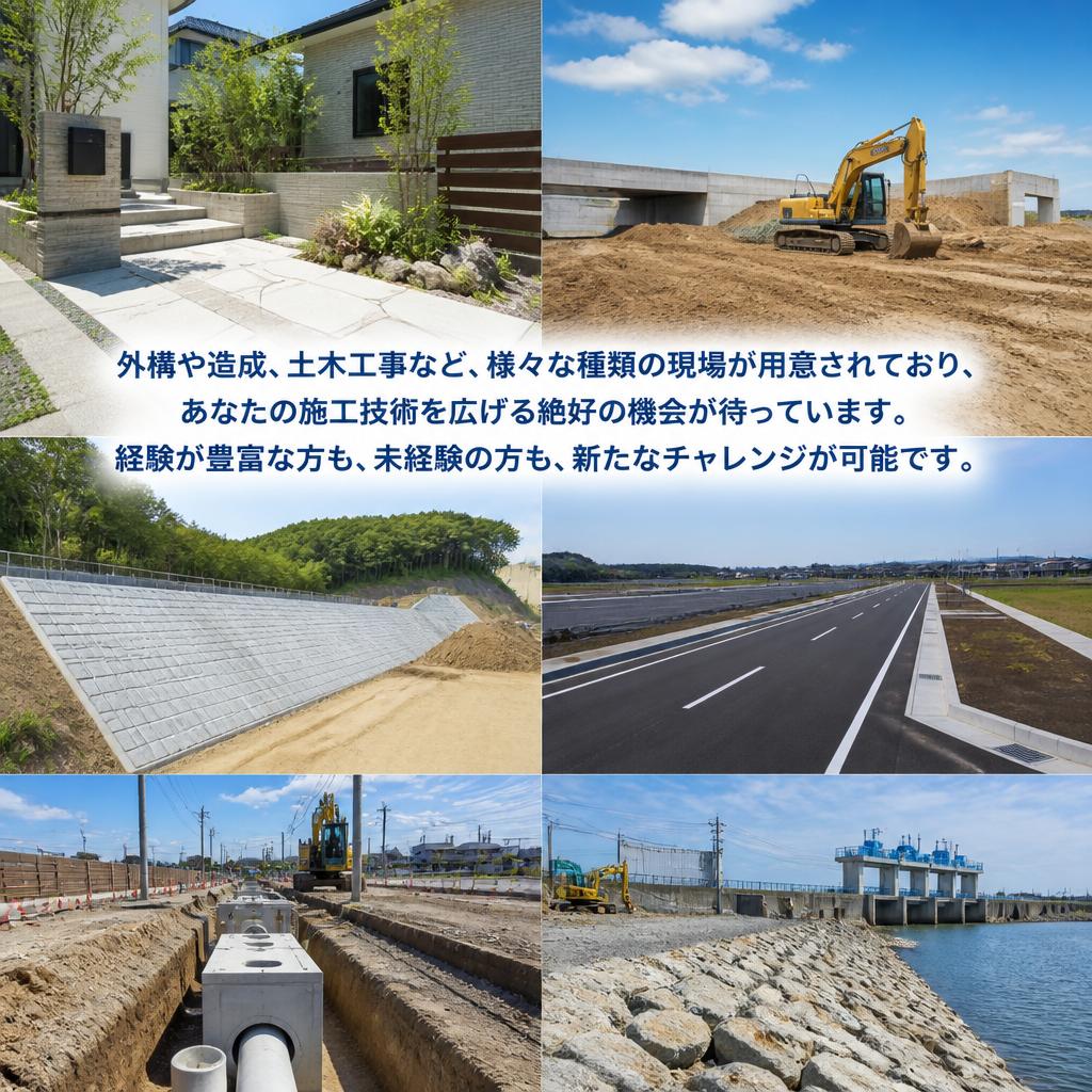 プロジェクトの多様性が魅力
