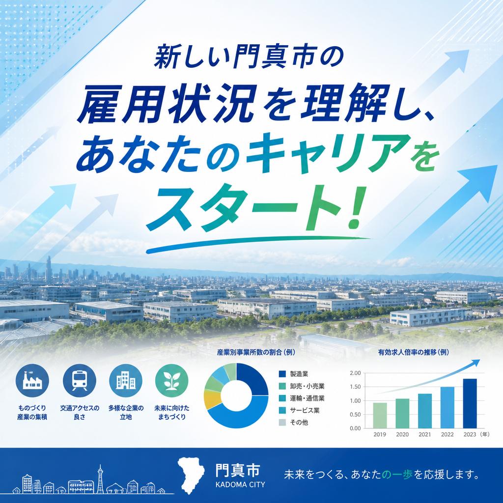 新しい門真市の雇用状況を理解し、あなたのキャリアをスタート！