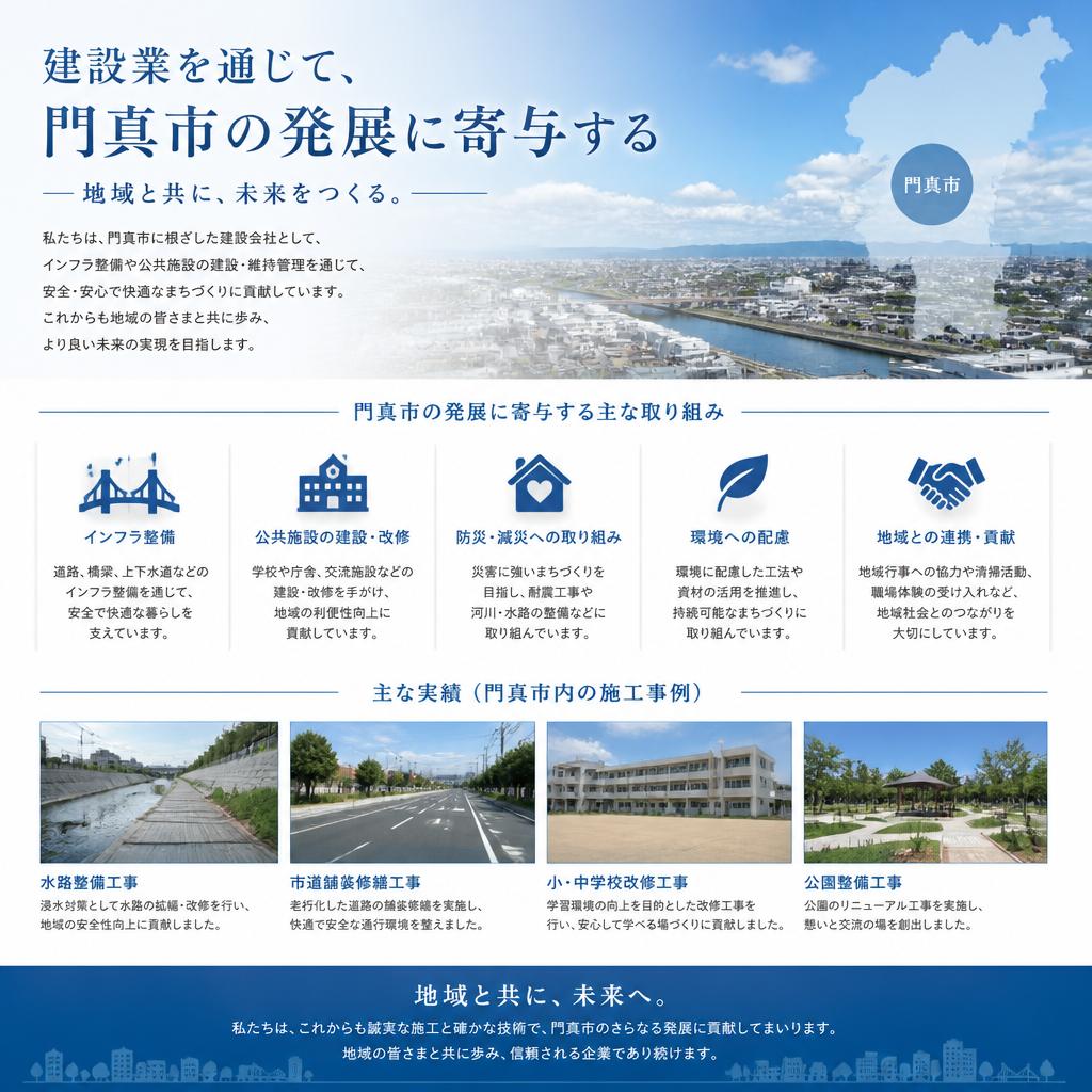 地域貢献に繋がる仕事