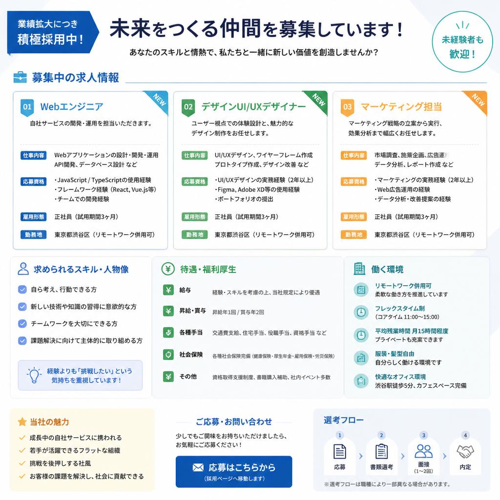 最新の求人情報