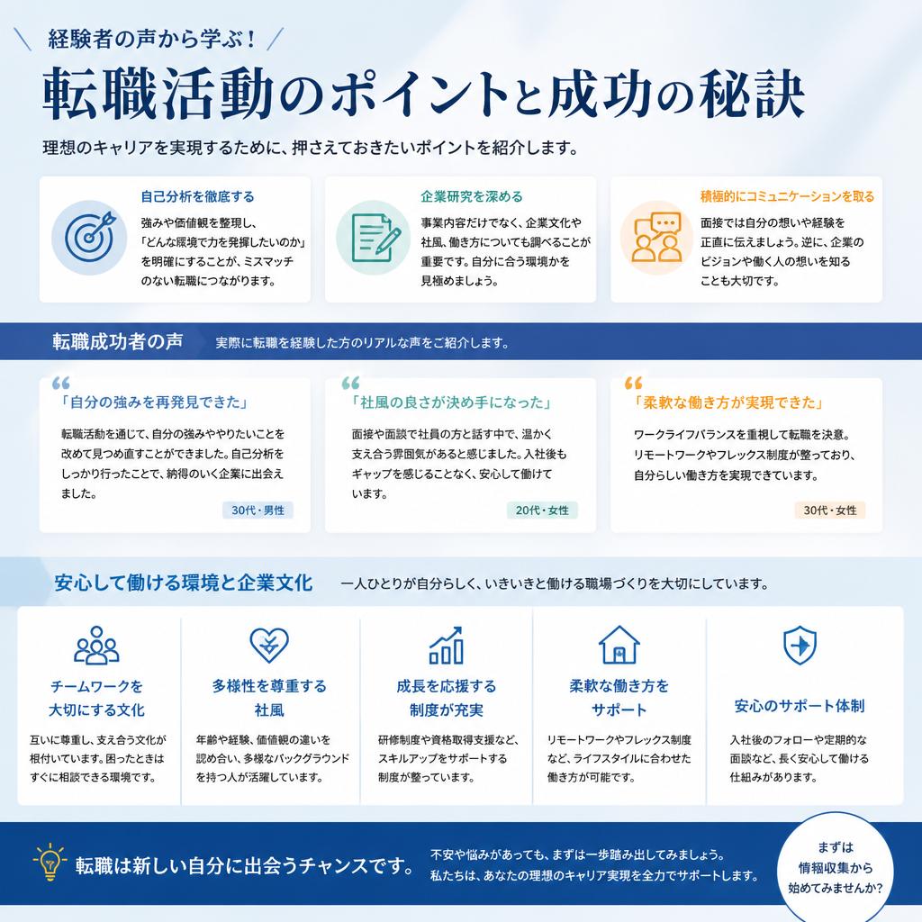 転職成功の秘訣