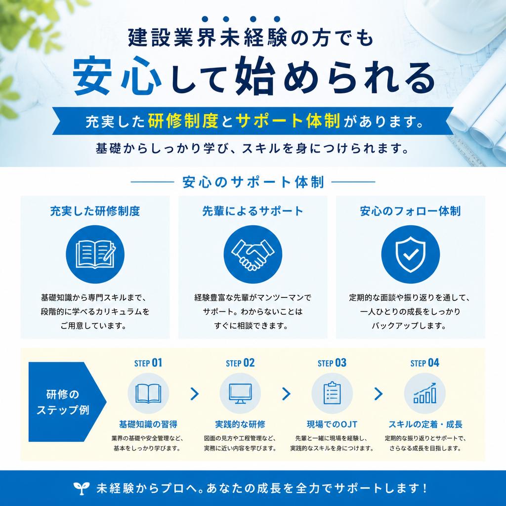 未経験者歓迎の環境