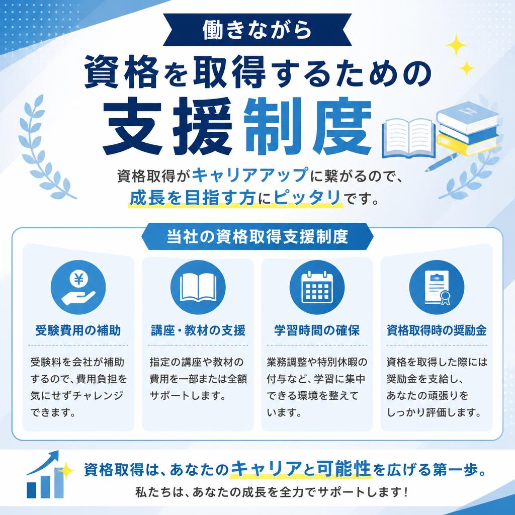 資格取得支援制度