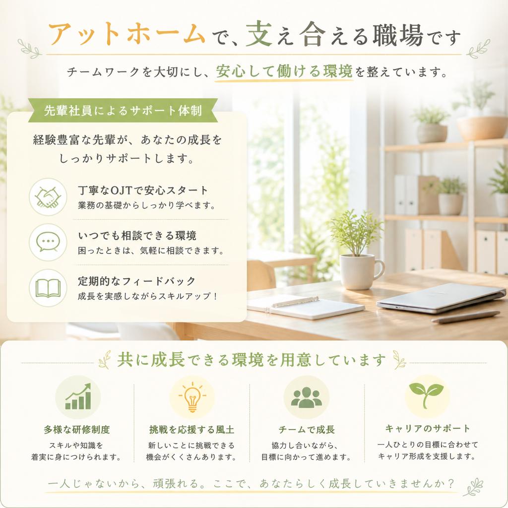職場の雰囲気とチームワーク