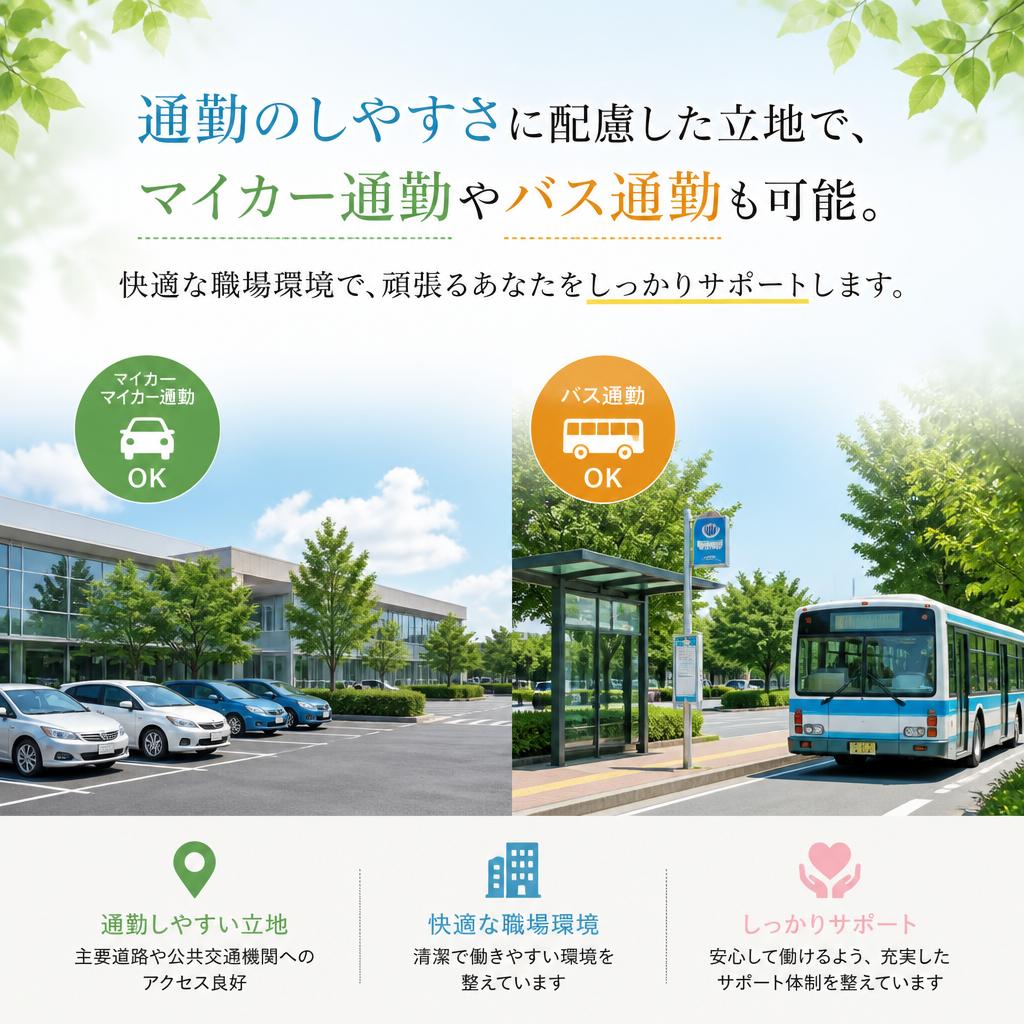 働きやすい環境を提供！