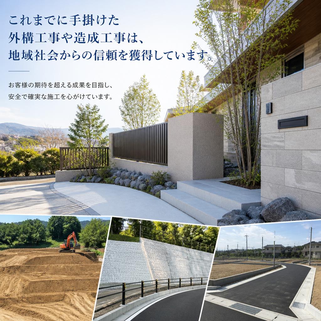 信頼を築く施工実績