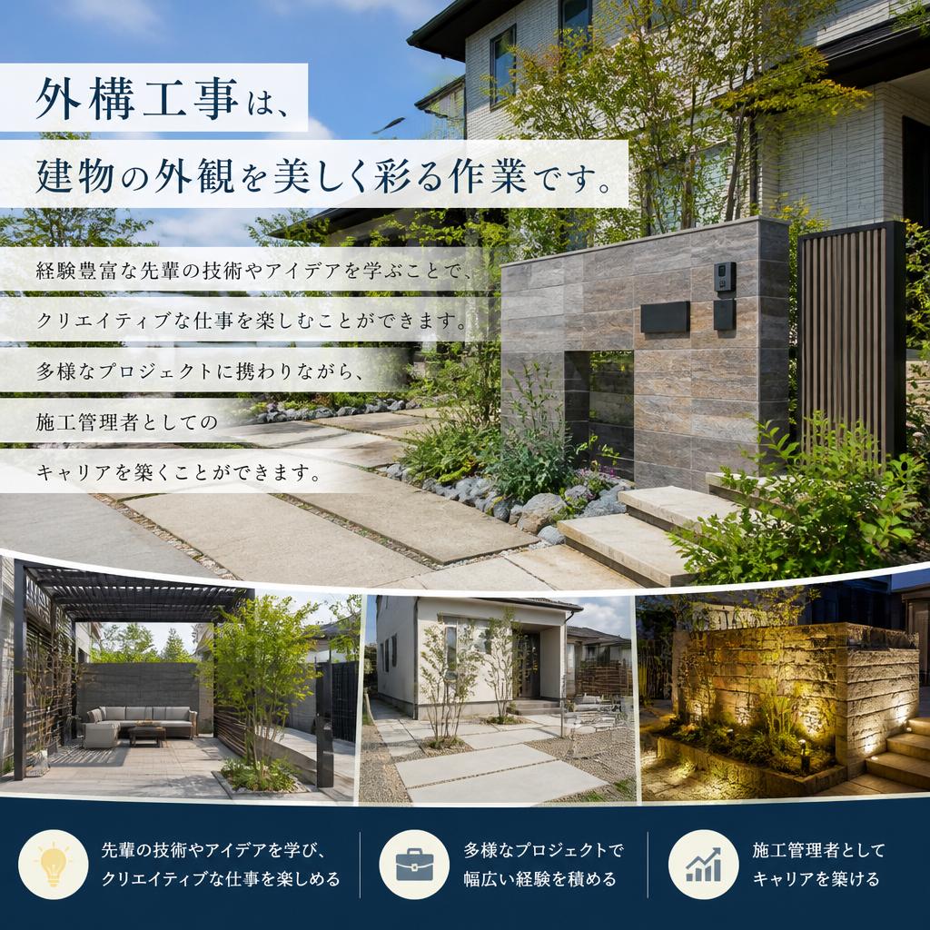 外構工事の楽しさ