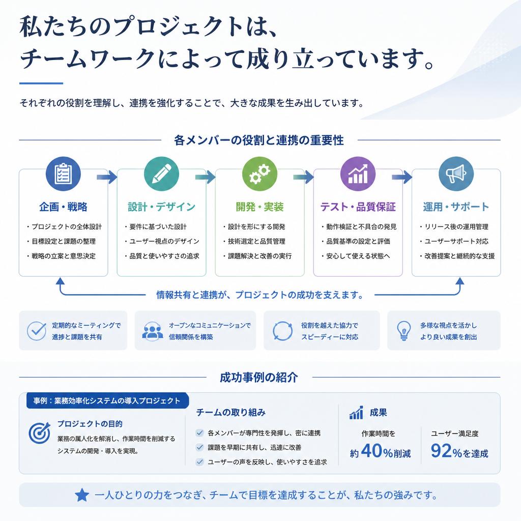 2. チームワークが生む成功の秘訣