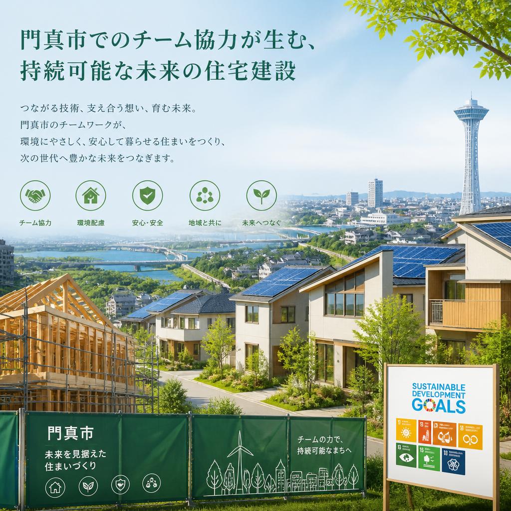 門真市でのチーム協力が生む、持続可能な未来の住宅建設