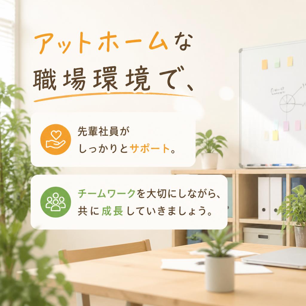 仲間と共に切磋琢磨する環境