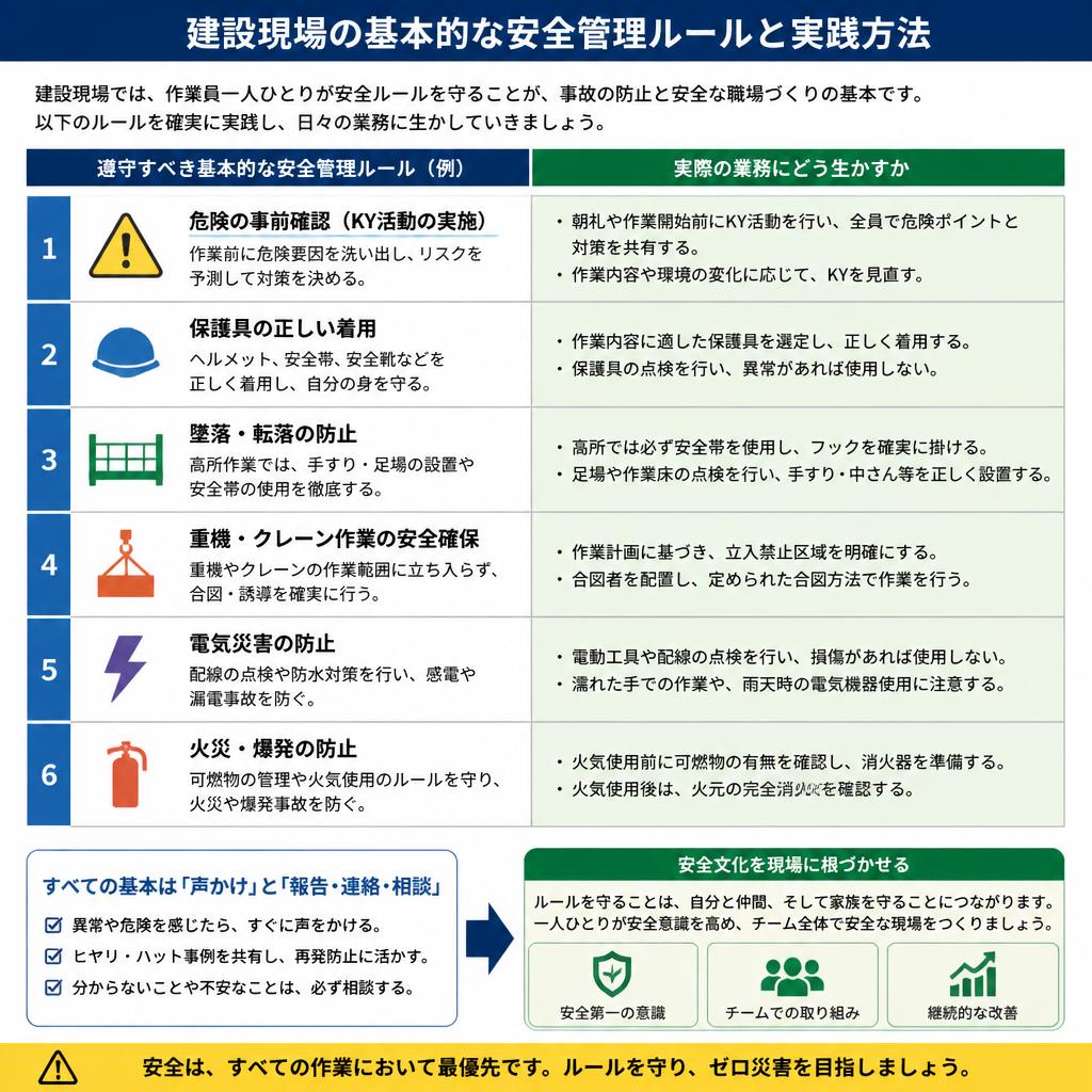 2. 安全管理の基本ルール