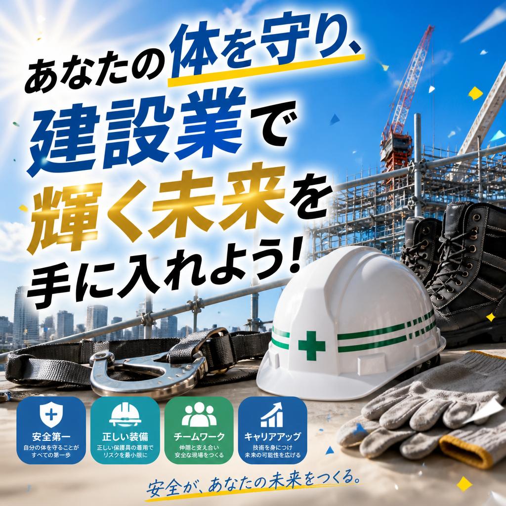 あなたの体を守り、建設業で輝く未来を手に入れよう！