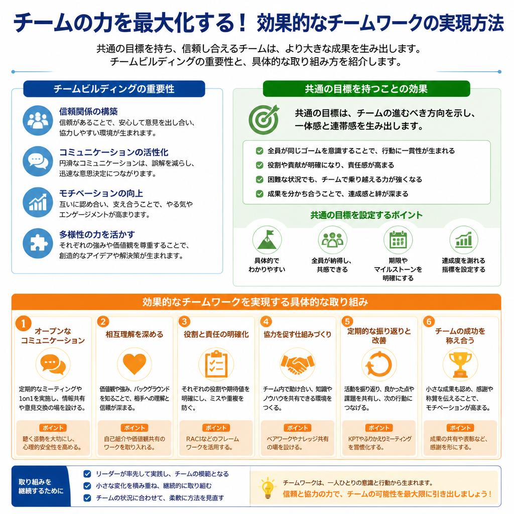 チームでの取り組み方