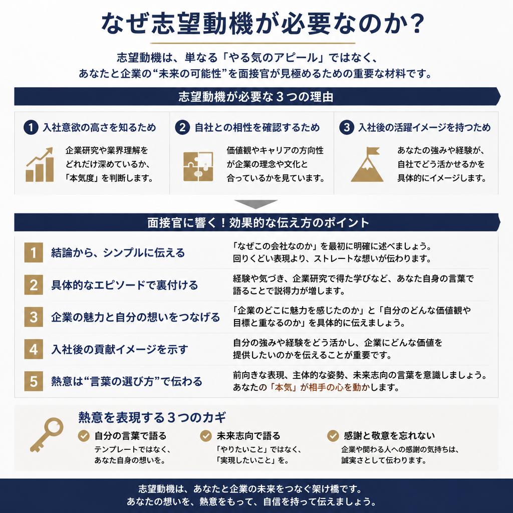 2. 志望動機の重要性